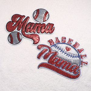 Wholesale Custom Embroidered Sequin <b>Bow</b> Patch Iron-On Western Custom Embroidery Patches for Hat & Clothing - Product Image 5