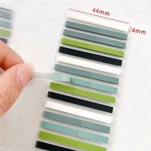 300 Sheet Transparent Fluorescent Highlighter Sticker Self-Adhesive Reading Aid Index Tabs Flags for School and Office Supplies - Product Image 3