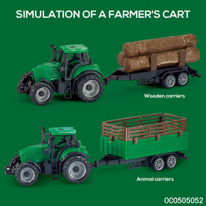 Jouets de <span class=keywords><strong>ferme</strong></span> Montessori pour enfants <span class=keywords><strong>avec</strong></span> <span class=keywords><strong>tracteur</strong></span> en plastique <span class=keywords><strong>et</strong></span> camion de <span class=keywords><strong>ferme</strong></span> - Product Image 3