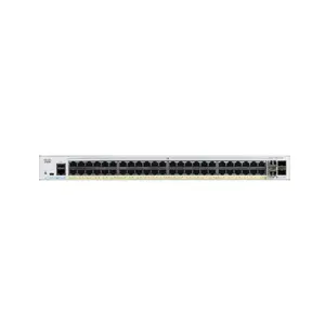 Cisco-Katalysator 1000-Serie Schakelt 48x 10/100/1000 Ethernet Poe En 370W Poe Budgetpoorten C1000-48P-4G-L