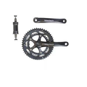 Offre Spéciale pièces de vélo route plateaux <span class=keywords><strong>pédalier</strong></span> vtt roue à chaîne <span class=keywords><strong>courroie</strong></span> d'entraînement Cycle partie chaîne roue VTT 34/50T 170mm - Product Image 1