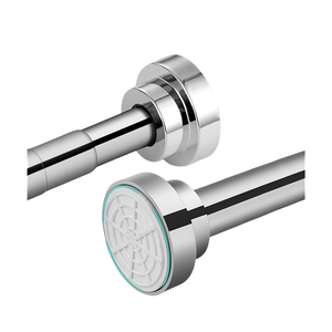 <span class=keywords><strong>Tringle</strong></span> à <span class=keywords><strong>rideau</strong></span> de <span class=keywords><strong>douche</strong></span> réglable en acier inoxydable 304 de 40 à 72 pouces, ressort de tension en métal, conception antidérapante, aucun perçage requis - Product Image 1