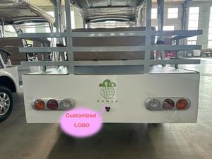 รถบัสไฟฟ้าท่องเที่ยว 3 แถว 8 ที่นั่ง ได้รับการรับรองมาตรฐาน CE พร้อมรางเก็บของ - Product Image 4