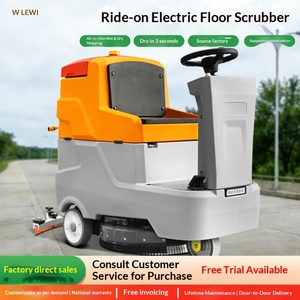 Restaurant Hospital Small <b>Floor</b> Washing Machine Industrial <b>Floor</b> Washing Machine Supermarket <b>Mopping</b> Machine Single Wipe Machine - Product Image 1