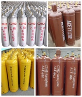 Bouteille de gaz acétylène industriel 40L 5KG C2H2 pureté 99,8% pour soudage et découpe - Prix cylindre acétylène