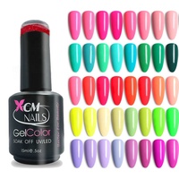 Hema Free TPO Free XGM NAILS Factory Gel Polish Set Logo personnalisé Votre propre marque Couleur Gel Polish Wholesale