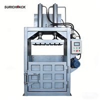 Presse à balles verticale semi-automatique Surichpack pour déchets, compacteur hydraulique 10T/30T/60T