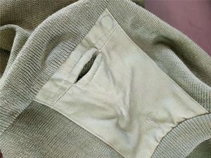 Pull vert olive, automne-printemps, 2 saisons, composition personnalisée - Product Image 4