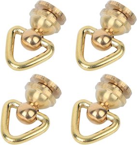 Clous métalliques rotatifs à rivets pour la décoration de sacs, ceintures, bracelets, chaussures, bottes et sacs à main - Product Image 1