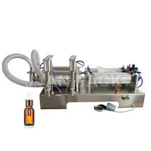 G2WYD Semi Automatic Volumetric Piston Filler Machine Liquid Bottling Oil Juice Bottle Filling Machine