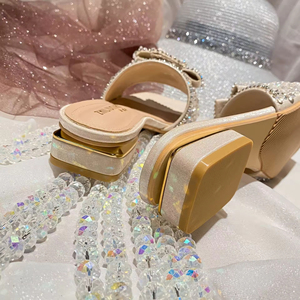 Zapatos de Mujer Antideslizantes con Cordones, de Tacón Bajo y Alto, con Punta Puntiaguda, Estilo Sexy para Banquete, Zapatos de Moda - Product Image 4