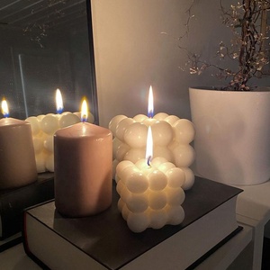 Vela Aromática en <span class=keywords><strong>Cubo</strong></span> Geométrico <span class=keywords><strong>Rubik</strong></span>'s <span class=keywords><strong>de</strong></span> Cera <span class=keywords><strong>de</strong></span> Soja, Velas Perfumadas para Decoración del Hogar - Product Image 6