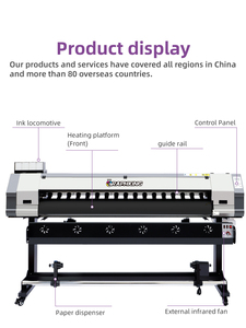 China Factory <strong>Direct</strong> Sale Eco Solvent Printer 1.6m Vinyl Sticker Flex Banner Inkjet <strong>Plotter</strong> - Product Image 5