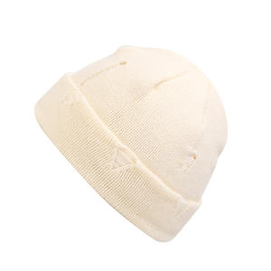 หมวกบีนนี่ถักสั้นสำหรับผู้หญิงผู้ชายหมวกไหมพรมลายหัวกะโหลกหมวกมิกิถักสำหรับผู้หญิงหมวกให้ความอบอุ่นสำหรับฤดูใบไม้ร่วงและฤดูหนาว - Product Image 3