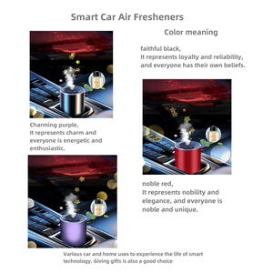 Difusor de Aromas Portátil Recargable, Eléctrico, Metálico, para Automóvil, con Alimentación USB, sin Agua, Ecológico, con Temporizador - Product Image 3