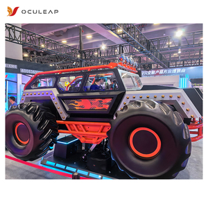 Oculeap VR Máy chơi game chuyển động nền tảng VR đua mô phỏng VR trò chơi máy Nhà cung cấp 6 chỗ ngồi đua xe Arcade đi xe để bán - Product Image 3