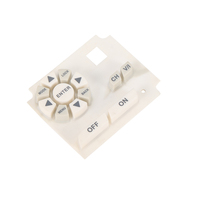 Clavier en silicone personnalisé/clavier en caoutchouc de silicone avec adhésif arrière