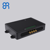 Lecteur RFID UHF longue portée avec puce Impinj E710, lecteur fixe 4 ports RFID pour l'industrie des entrepôts logistiques