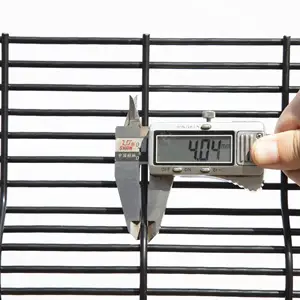 High Security 358 Anti-Climb Fence for Industrial Commercial Residential Airport Boundary & Farm Powder Coated Secure Wall