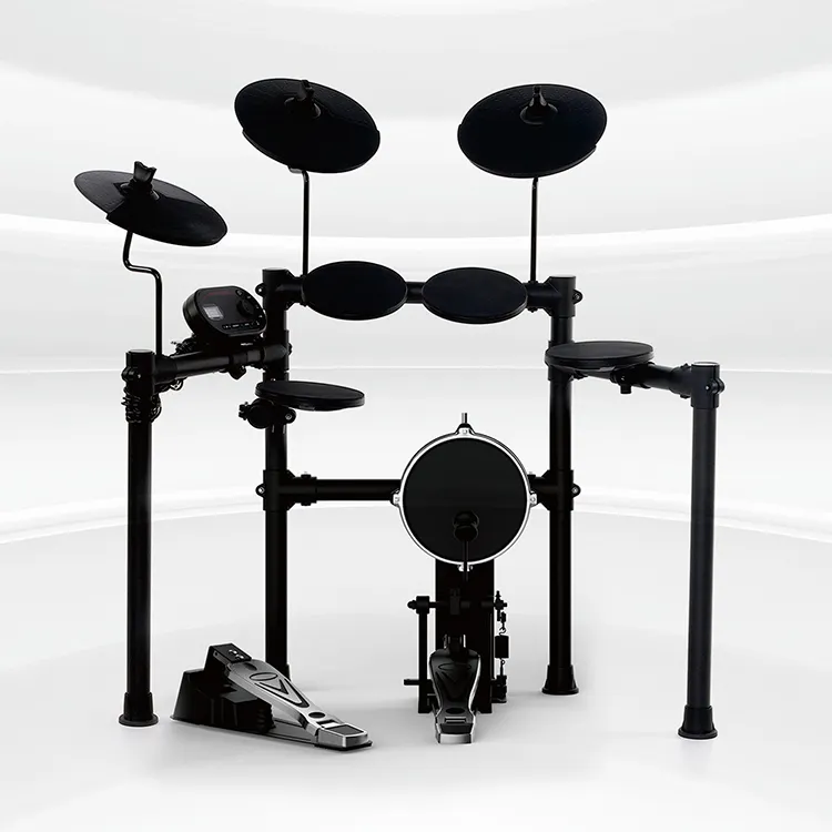 휴대용 악기 세트 전자 드럼 연습 패드 드럼