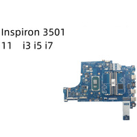 Carte mère pour ordinateur portable Inspiron 3501, Intel SATA, 16 go de RAM DDR/DDR2, 100% testée, nouvelle génération I3 I5 I7LA-K034P