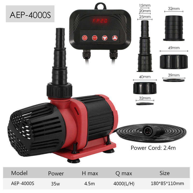 AEP-4000S (35W,4000L/H,Lift of 4.5m) Red
