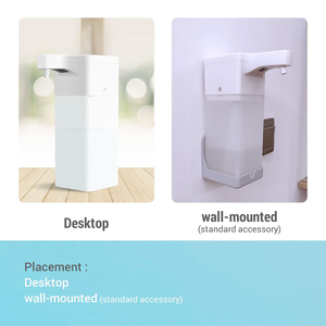 Dispensador Automático de Jabón Líquido Eléctrico Recargable USB sin Contacto, Capacidad de 400 ml, Montable en Pared para Cocina, Hotel, Restaurante - Product Image 2