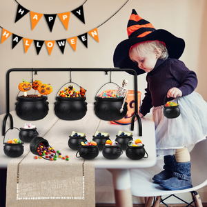 Lot de 3 Bols de Sorcière pour Décorations de Fête d'Halloween, Idéaux pour l'Intérieur et l'Extérieur, Parfaits pour Servir ou Orner la Table d'une Maison Hantée - Product Image 6