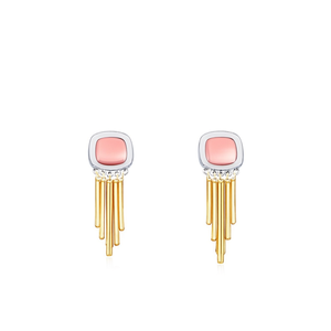 Boucles d'oreilles pendantes tendance E350-E200-0445T - Product Image 2
