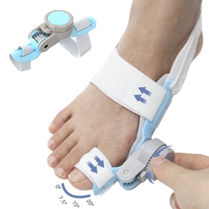 Nouvel Arrivage Attelle Ajustable pour Gros Orteil, Séparateur d'Orteils pour Protrusion Osseuse du Pied et Superposition, Correcteur de Hallux Valgus - Product Image 1