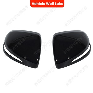 Mercedes-Benz V260 Viano Mirror Covers Black Painted ABS Full <b>Set</b> 2015-2020 - Product Image 2