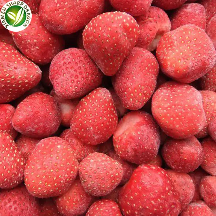 सर्वश्रेष्ठ ऑर्गेनिक स्ट्रॉबेरी फ्रोजन आईक्यूएफ थोक संपूर्ण ताजा मीठा जंगली स्ट्रॉबेरी फल की कीमत बढ़िया मूल्य बिना मीठा स्वस्थ सस्ता