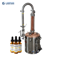 Machine d'extraction d'huile essentielle sous vide de plantes naturelles industrielles 50L à vendre