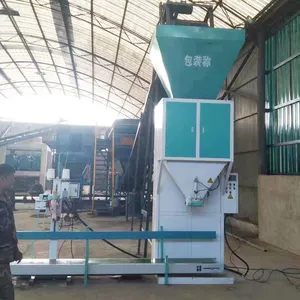 Mesin pengemasan tas otomatis multifungsi 10Kg 20Kg 50Kg mesin kemasan kecepatan tinggi otomatis buatan Tiongkok