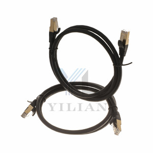 <span class=keywords><strong>Câble</strong></span> Ethernet <span class=keywords><strong>RJ45</strong></span> <span class=keywords><strong>Cat</strong></span> <span class=keywords><strong>7</strong></span> <span class=keywords><strong>blindé</strong></span> SFTP haute vitesse 10 Gbit/s 600 MHz OEM ODM pour PS5/4/3 Xbox Modem Routeur - Product Image 2