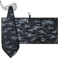 Handuk Golf Magnetik Caddie Microfiber Waffle Weave Ultra Serap dan Sejuk 18 x 40 untuk Tas Golf, Troli, dan Klub Golf