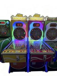 Machine de flipper LED colorée à monnayeur, modèle <span class=keywords><strong>Rising</strong></span> <span class=keywords><strong>Sun</strong></span>, en promotion, pour salles de jeux et parcs d'attractions - Product Image 3