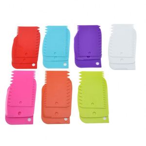 Baking Tools Cake Smoother Set Icing Scraper Smoother Cutter for Dough Cream Scraper - Product Image 3