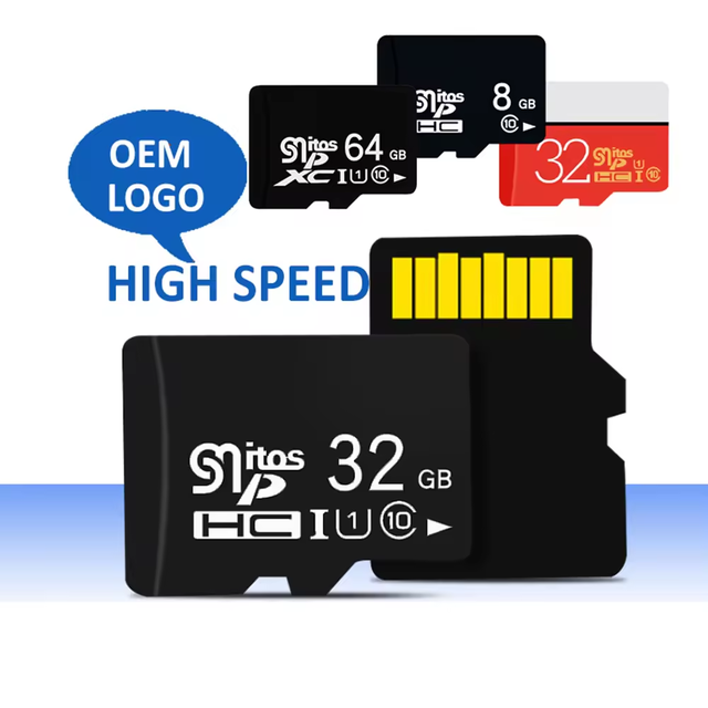 Memory Card Factory Price Original Micro Real Capacity 128GB 64GB 32GB Class 10 Speed Black OEM Plastic Suit Case Camera Plastic