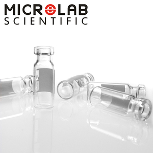 11-425 <span class=keywords><strong>Hplc</strong></span> 11Mm Uốn Top 2Ml Rõ Ràng Mẫu Lọ Với Write-On Nhãn - Product Image 3