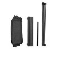 Armoire de rangement et d'organisation pliable pour le camping en plein air, table et armoire en aluminium portables et polyvalentes pour le camping