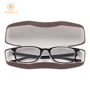 クラシックスタイルのポータブルアイアンハードケース、サングラスと光学眼鏡の保管用、保護機能付き - Product Image 3