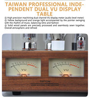 Amplificateur à tubes MONA KT88 de conception rétro Hi-Fi domestique 2.0 canaux 56W*2 amélioré, transformateur ALPS Z11 importé, panneau en noyer, métal