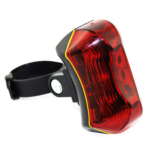 Luz trasera Led para bicicleta, 4 modos, fuente de luz de plástico resistente al agua para ciclismo al aire libre, bicicleta de montaña, advertencia de seguridad nocturna - Product Image 3