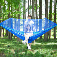 Hamac pliable portable avec moustiquaire, hamacs de plein air avec filet