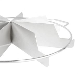 Herramienta Portionadora Redonda de Alta Resistencia, Cortador de Pizza de 8 Cuchillas con Mangos Ergonómicos para Pizzerías y Cocinas Comerciales - Product Image 2