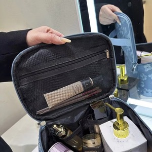Bolsa de Maquillaje Nueva de Fábrica BSCI, Bolsa de Almacenamiento Doméstica de Gran Capacidad, Bolsa de Aseo Portátil con Diseño Floral - Product Image 4