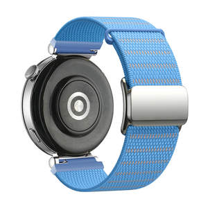 Correa Deportiva de Nailon con <span class=keywords><strong>Tela</strong></span> Trenzada Magnética y Franja Reflectante para Reloj Huawei GT 6 de 41 mm, Correa GT 5 para Reloj Xiaomi S4 de 41 mm - Product Image 6