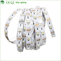 Bande LED programmable RGBW de 10 mm de largeur, IP autre, variateur, éclairage de corde RGB changeant de couleur en vrac, paysage PVC