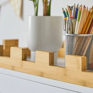 Armoires pour enfants Coffres de rangement pour jouets avec tableau noir Boîtes de rangement en MDF pour jouets - Product Image 5